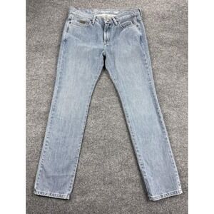 Wrangler‎ Jeans Mens 36 x 33 Light Wash Brockton Regular Slim Mid Rise Straight